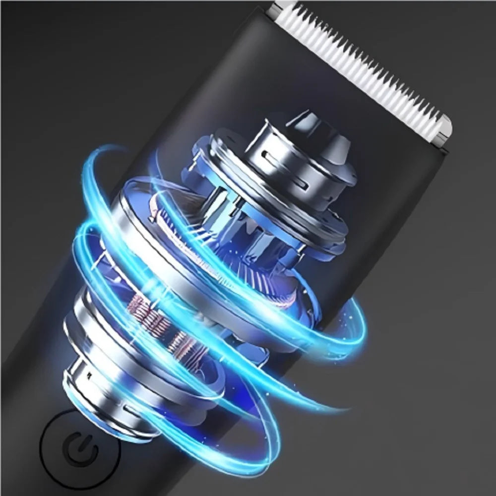 [IPX6] Men's Groin/Body Trimmer w/ SkinSafe - Foil Blades & Precision, Rechargeable Ball Shaver for Sensitive Skin Peaceful Pleasures Health and Wellness