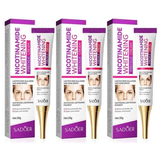SADOER Nicotinamide Freckle Cream – Brightening & Spot Fade Peaceful Pleasures Health and Wellness 3pcs