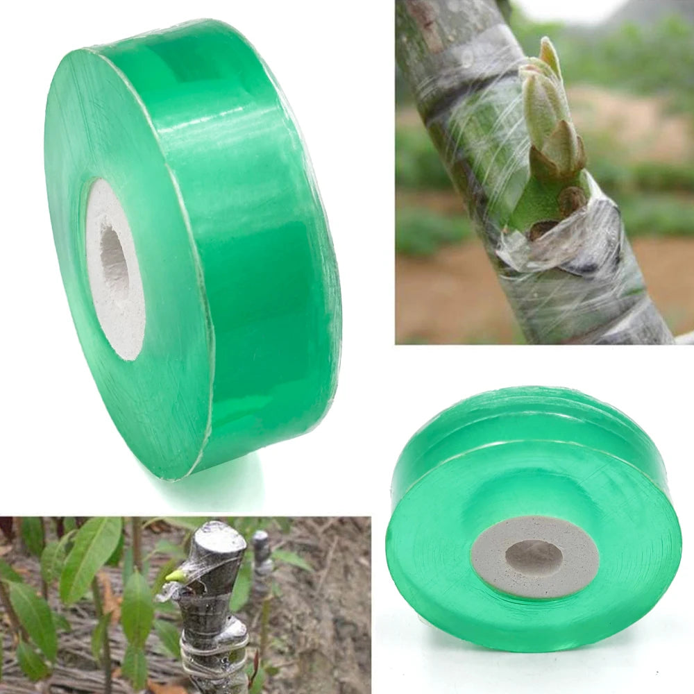 Self-adhesive PE Grafting Tape Film Stretchable Garden Tree Plants Seedlings Vine Tomato Grafting Accessories Peaceful Pleasures Health and Wellness