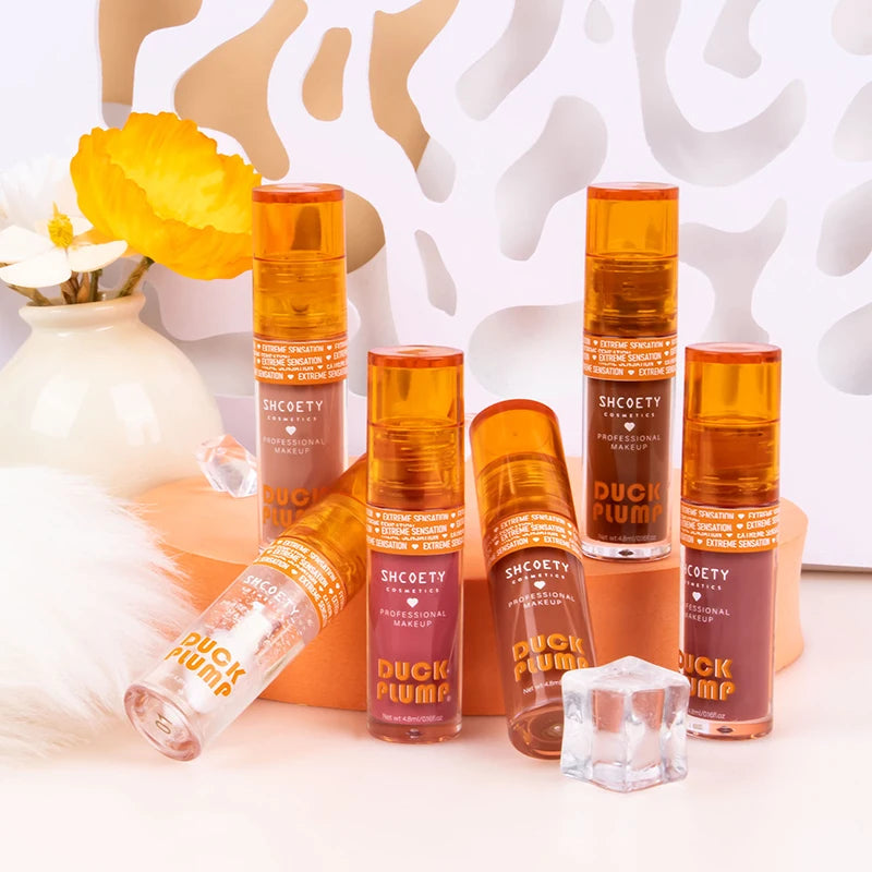 Duck Lip Plumping Oil, Doodle Lip Gloss, Liquid Lipstick, Lip Protectant Oil, Lip Nectar, Mirror Lip Glaze, Moisturizing, Shine Peaceful Pleasures Health and Wellness