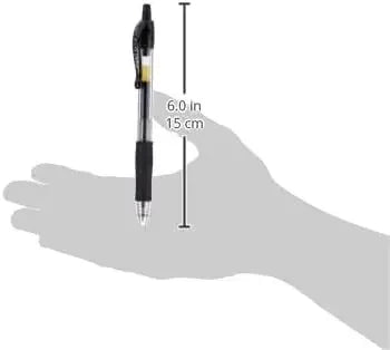 Premium Gel Roller Pens, Extra Fine 0.5mm, Black Ink, Pack of 12 - Ideal for School & Office Peaceful Pleasures Health and Wellness