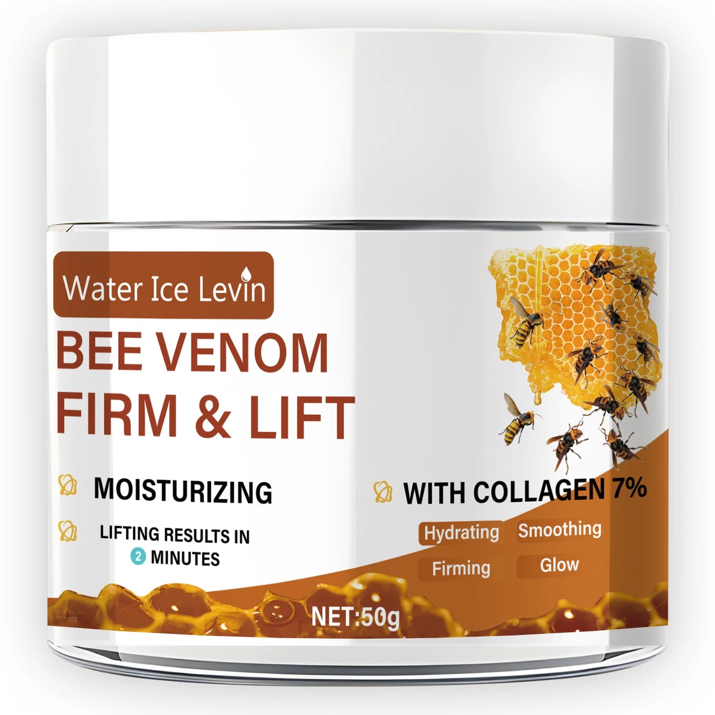 Bee Venom Lifting Face & Neck Cream 50g | Retinol & Collagen
