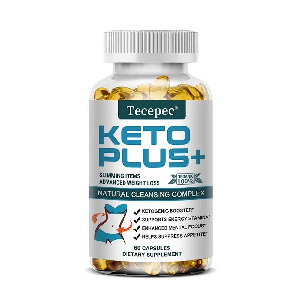 Keto Plus+ Capsules | MCT, Apple Cider Vinegar & Green Tea