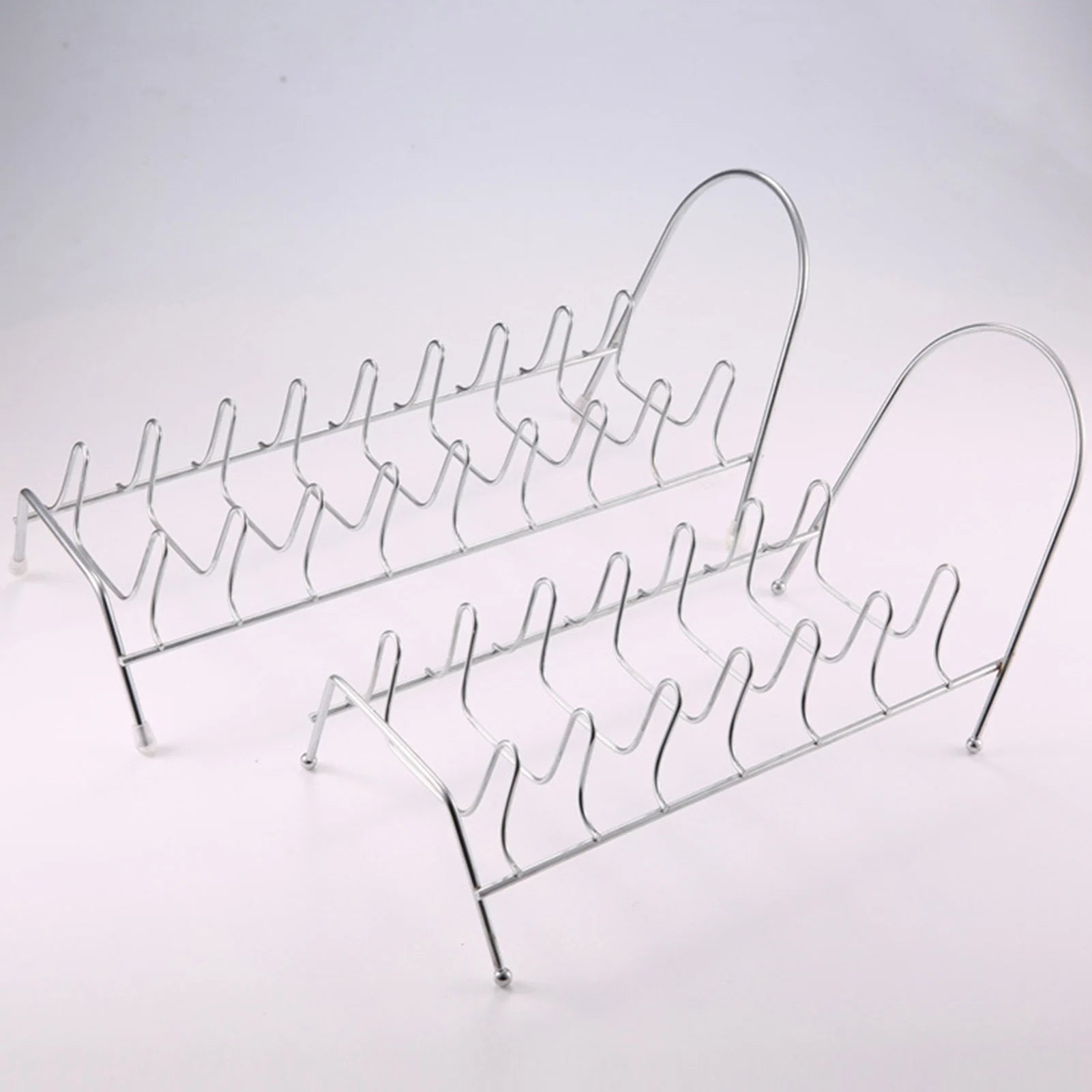 Kitchen Countertop Dishes Dry Shelf Simple Design Space Saving Storage Rack Suitable for Keep Plates Neatly Stored Peaceful Pleasures Health and Wellness