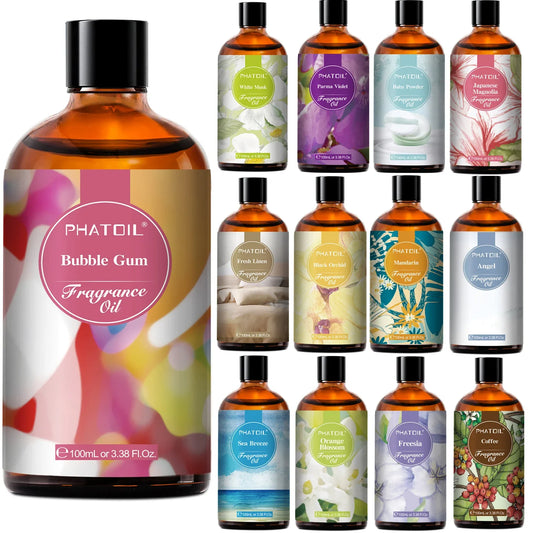 PHATOIL 100ml Fragrance Oil – Coconut, Vanilla, Musk & More Fragrance Oil Oasis Select