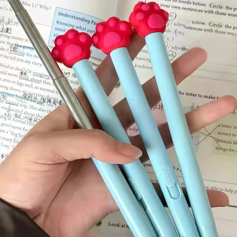 Cat Paw Retractable Pointer Pen – Teacher & Student Stationery