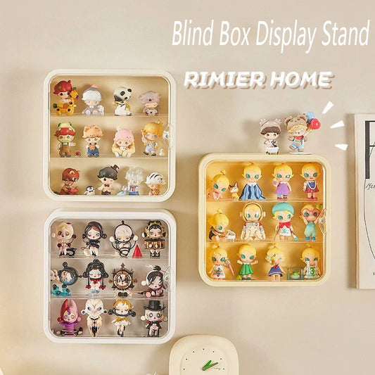 Transparent 3-Layer Display Cabinet – Multi-Size Wall-Mounted Dustproof Storage for LEGO Collectibles & Mini Toys Peaceful Pleasures Health and Wellness