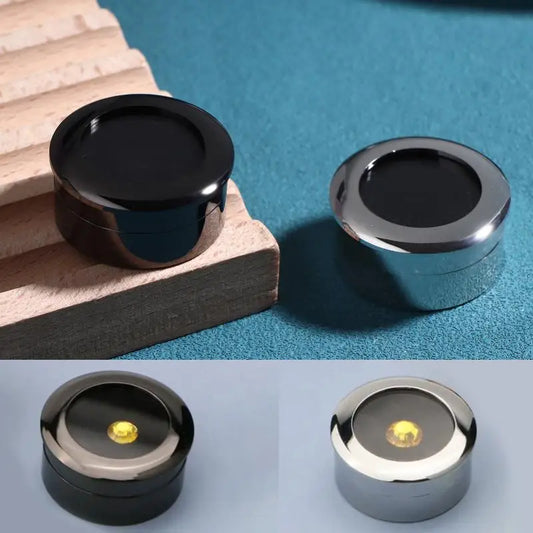 Jewelry Stone Display Box For Round Gems Secure Metal Gift Packaging Storage Organizer For Store Show Engagement Peaceful Pleasures Health and Wellness