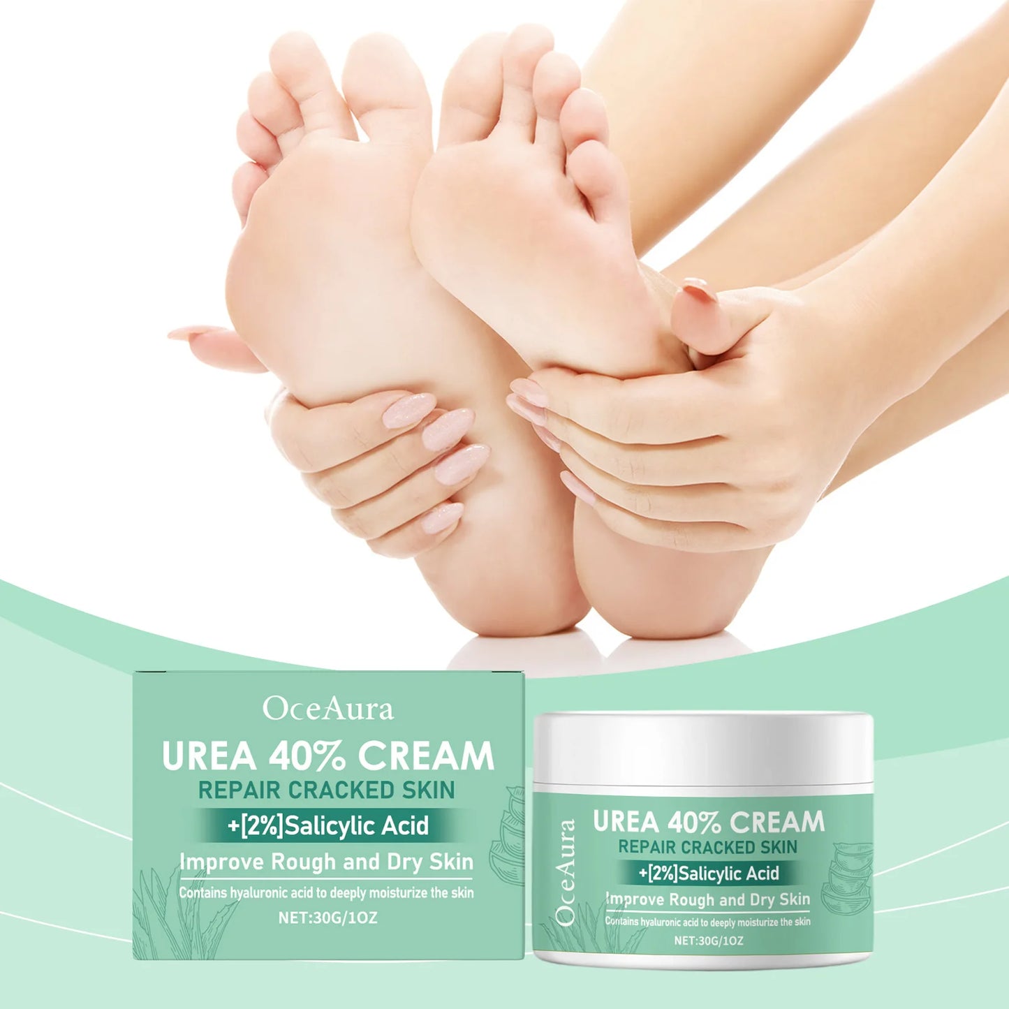 OceAura Hyaluronic Acid & Vitamin E Moisturizing Cream – 30g