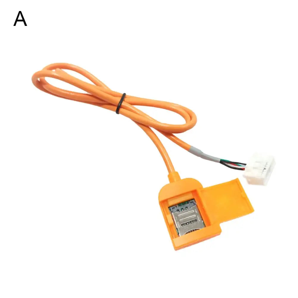 Sim Card Slot Adapter For Android Radio Multimedia Gps 4G 20pin Cable Connector Car Accsesories Wires Replancement Part Peaceful Pleasures Health and Wellness A