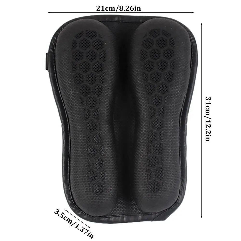 Motorcycle Gel Seat Cushion – 3D Honeycomb Shock Absorbing Pad