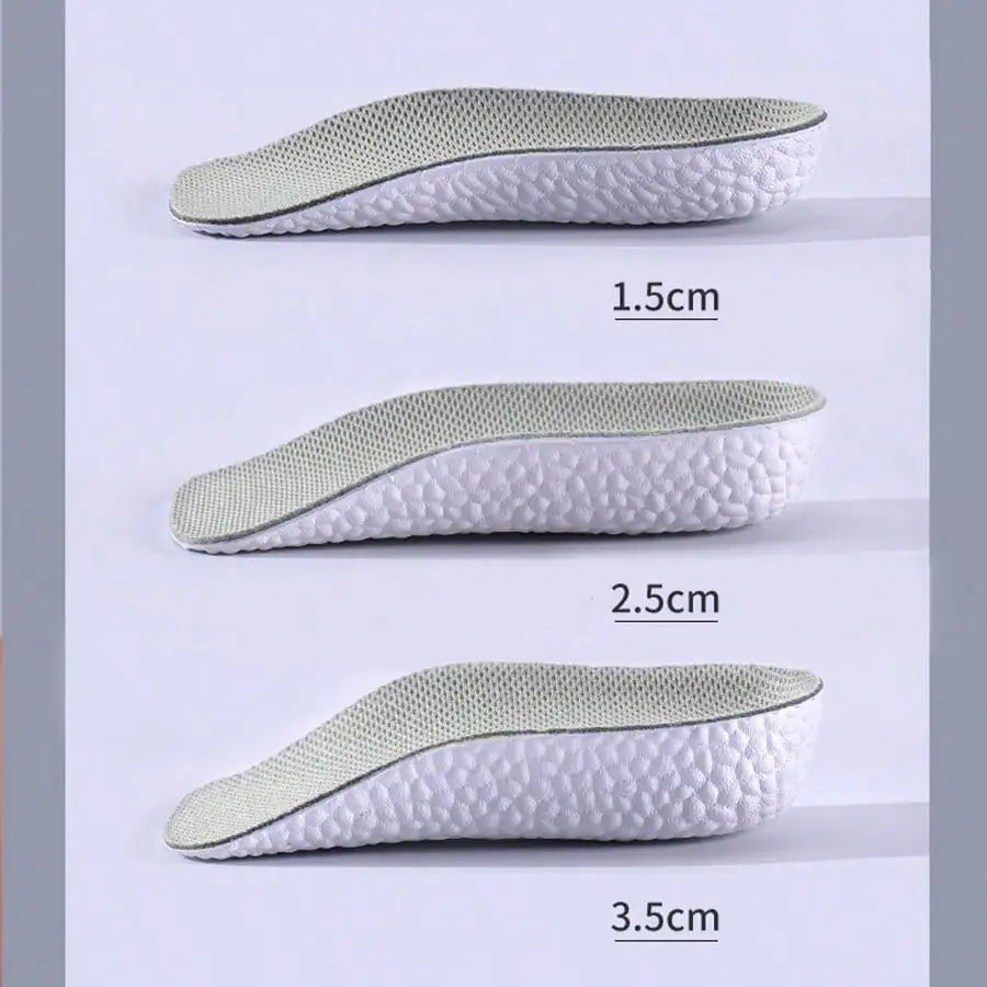 Invisible Height Increasing Insoles – Breathable, Unisex Lift