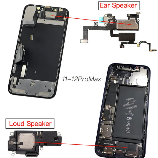 iPhone 11 & 12 Earpiece & Loud Speaker Replacement Part Phone Speaker Part Oasis Select