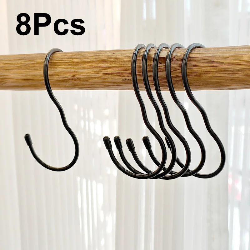 4-Pack Purse Hangers for Closet | Twist Design Bag Hooks