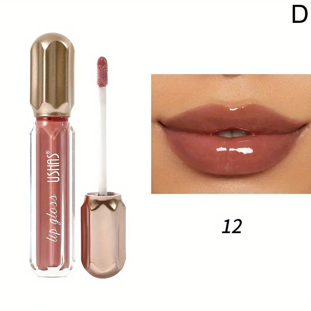 Mirror Pearl Lip Gloss – Waterproof Glitter Lip Tint & Glaze