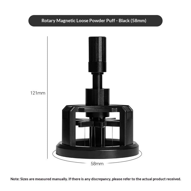 51/53/58mm Rotary Needle Powder Distributor Magnetic Coffee Tamper Needle Coffee Powder Disperser Anti-slip Loose Powder Needle Peaceful Pleasures Health and Wellness 58mm