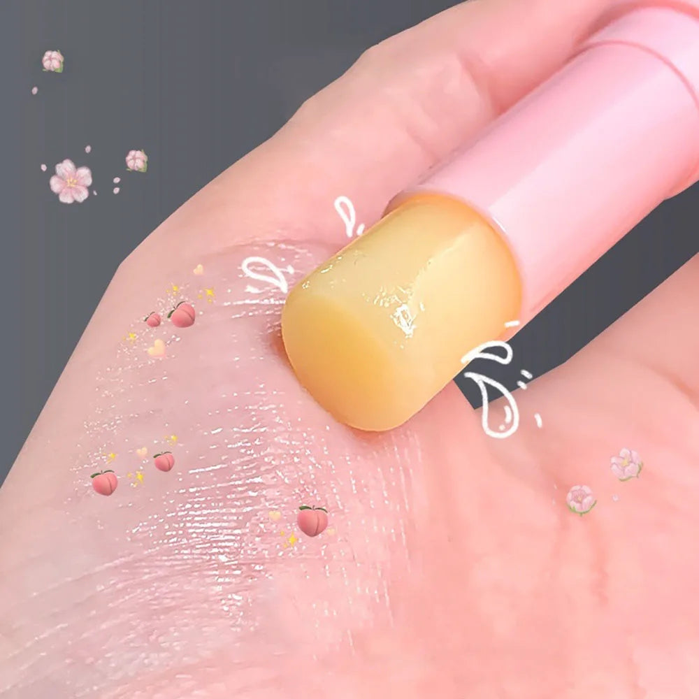 Peach Lip Balm – Color-Changing Moisturizing Lip Care 2.8g