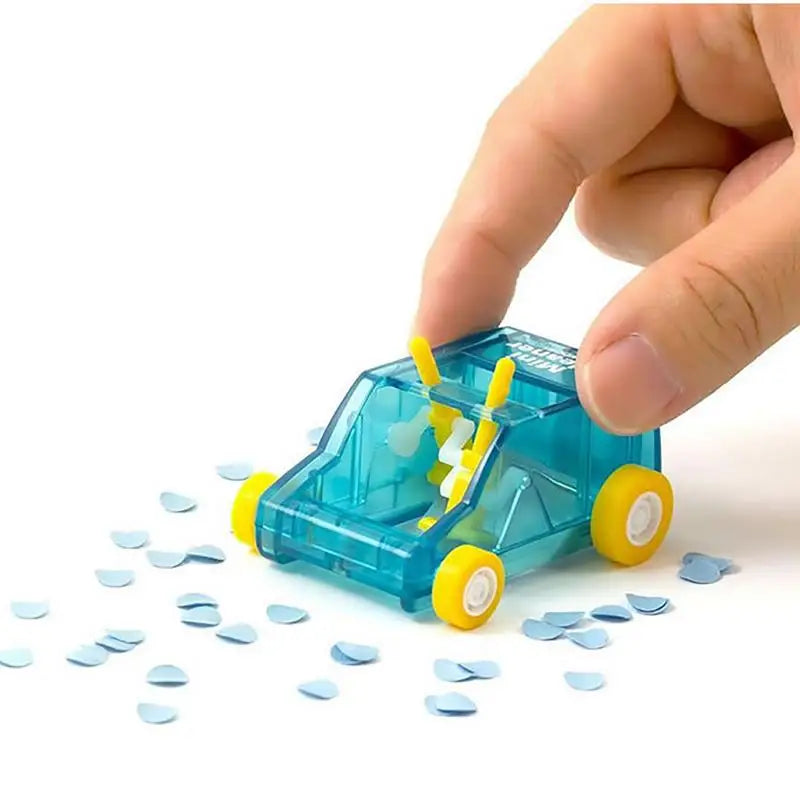 Mini Car Table Dust Cleaning Trolley Keyboard Desktop Dust Cleaner EraserSweeper Desk Set Mini Car Toys For Home Office Peaceful Pleasures Health and Wellness
