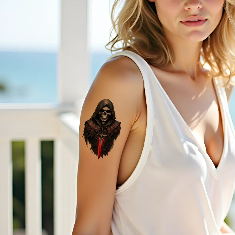 12-Pack Realistic Temporary Tattoos – Butterflies & Flowers