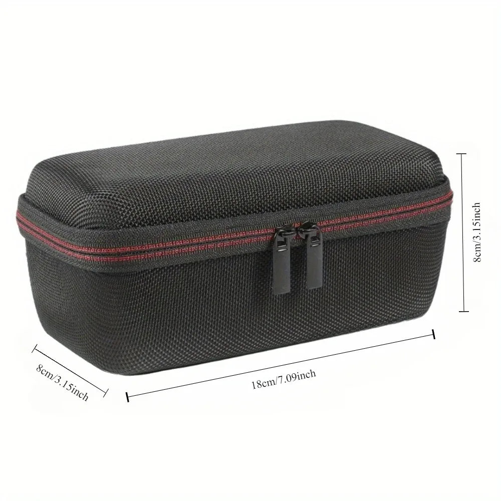 Shockproof organizer, portable electronic product storage bag, sound protection box, portable and pressure resistant storage Peaceful Pleasures Health and Wellness black