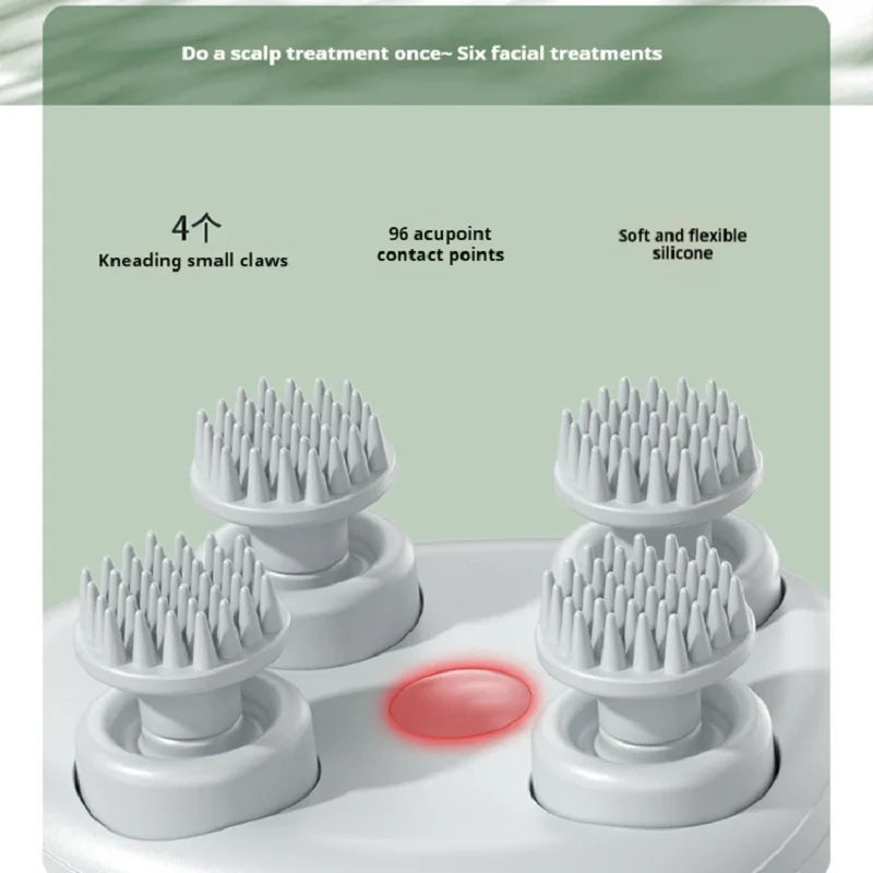 Electric Scalp Massager – Deep Cleansing for People & Pets