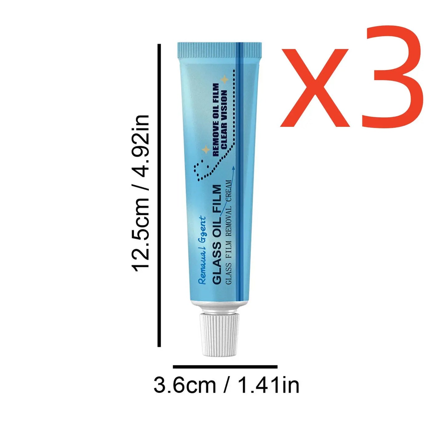 RayHong Car Glass Oil Film Remover | Streak-Free Clarity 30g