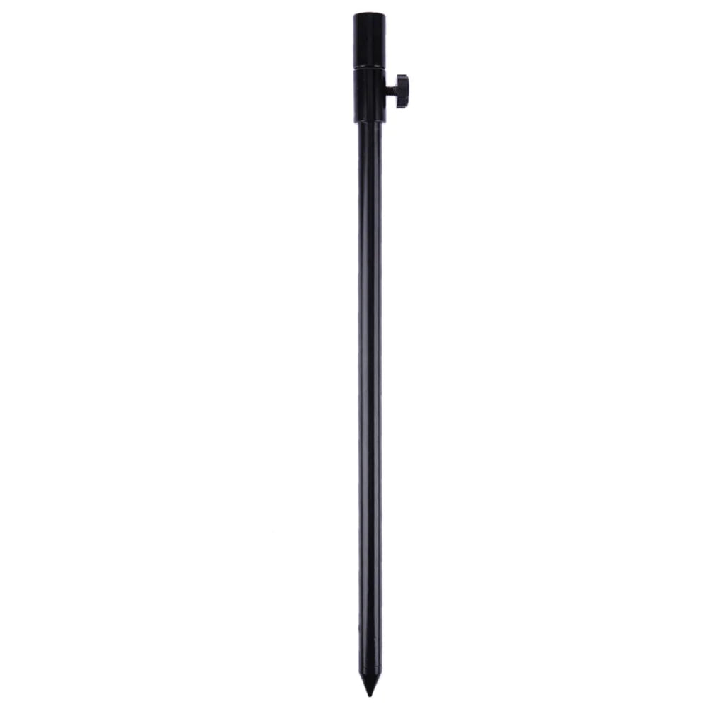 Carp Fishing Bankstick Adjustable Bite Alarm Bank Stick Extension Rod Black Peaceful Pleasures Health and Wellness 30-50cm