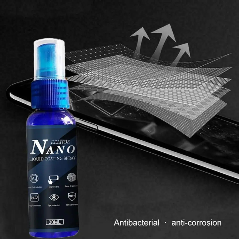 Nano Liquid Screen Protector Spray 30ml – Hydrophobic Coating