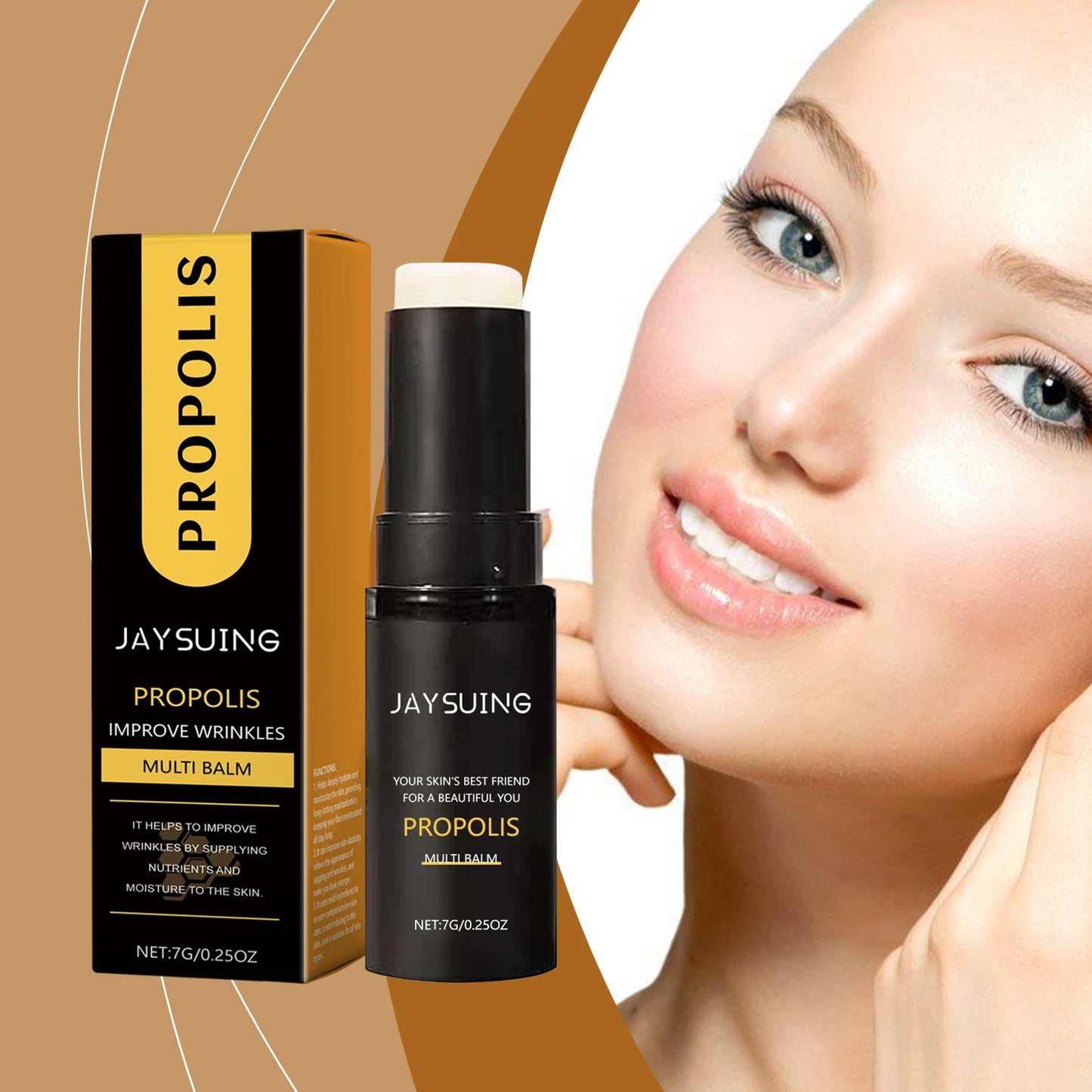 Propolis Firming Essence Stick – Deep Moisturizing & Anti-Aging Peaceful Pleasures Health and Wellness
