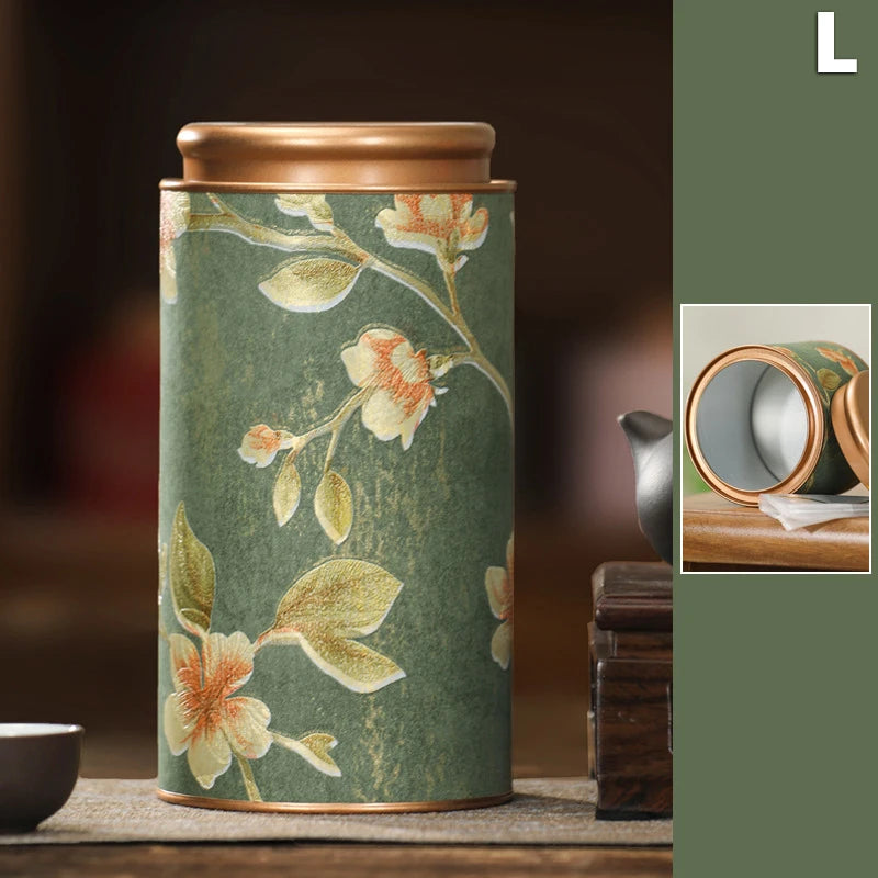 Tinplate Tea Tin Can – Airtight Sealed Storage Canister
