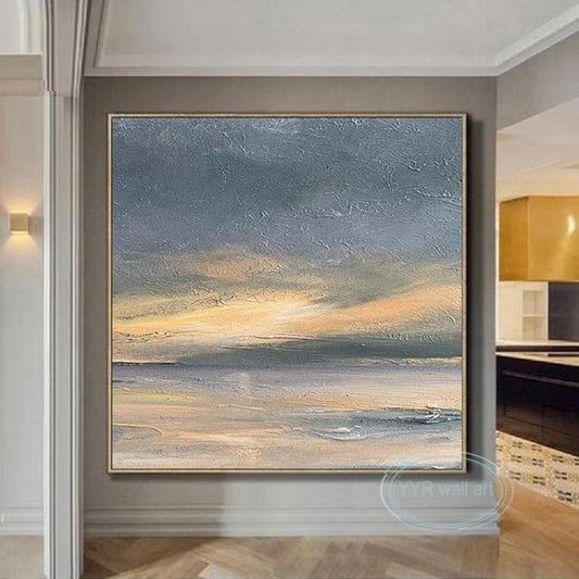 High Quality Handmade Oil Painting 2023 Christmas Decoration Poster Abstract Wall Art Canvas Living Room Sofa Bedroom Restaurant Peaceful Pleasures Health and Wellness