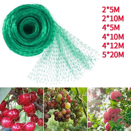 Green Garden Netting UV-Resistant PE Mesh – Birds & Deer Garden Protection Net Oasis Select Green 4mx5m