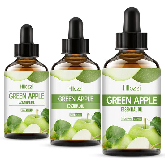 Hllozzi Green Apple Essential Oil 30ml 60ml 100ml Diffuser Aromatherapy Essential Oil Oasis Select