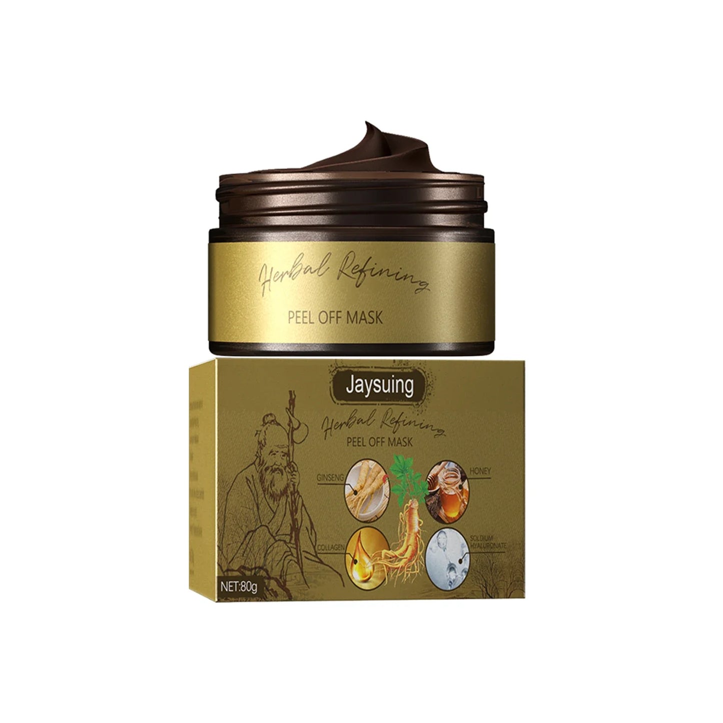 Jaysuing Ginseng Peel-Off Mask – Blackhead Removal 80g