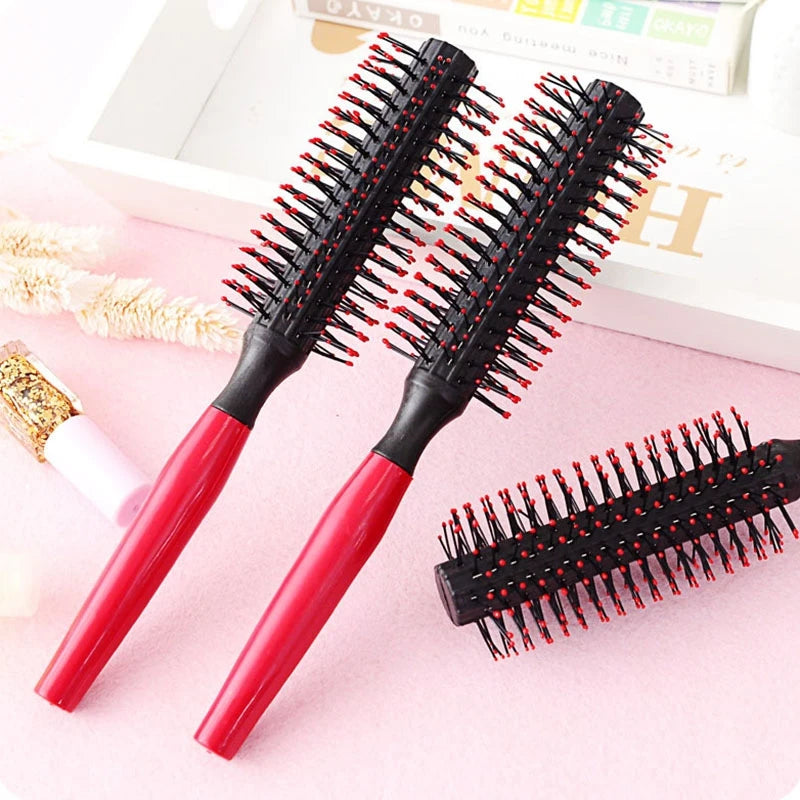 Curly Hair Brush Roller for Styling and Massage Peaceful Pleasures Health and Wellness