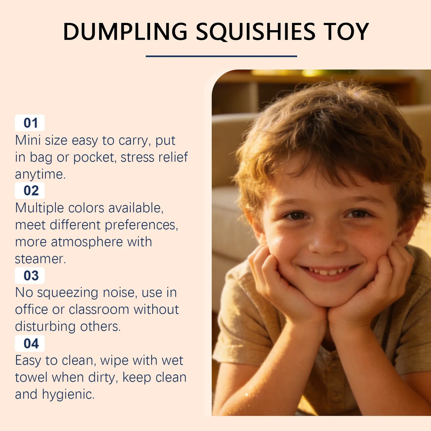 Kawaii Bread Squeeze Toy – Slow Rising Sensory Ball for Kids & Adults