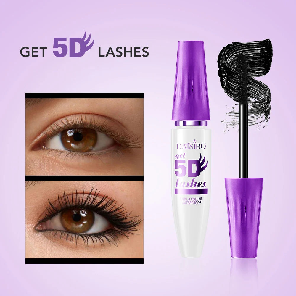 Waterproof Volumizing Mascara – Smudge-Proof, Curling