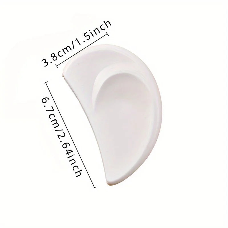 Half Moon Shaped Nail Filing and Polishing Tool Nail Art Rubbing and Polishing Tool Cute Manicure and Nail Art Tool Nail Knife Peaceful Pleasures Health and Wellness