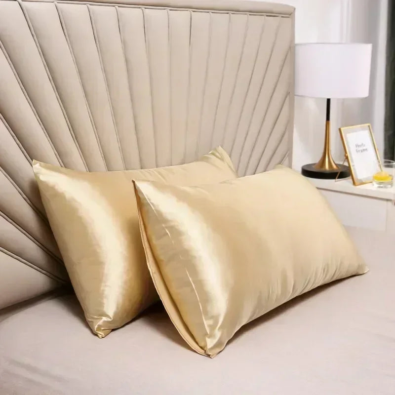 Silk-Feel Pillowcase – Protect Hair & Skin | Any Size