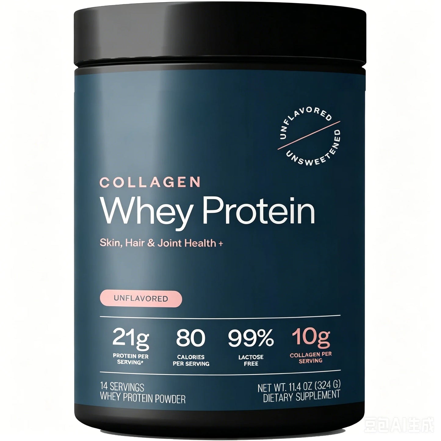 Grass-Fed Collagen Whey Protein Powder | 21g Protein + 10g Collagen