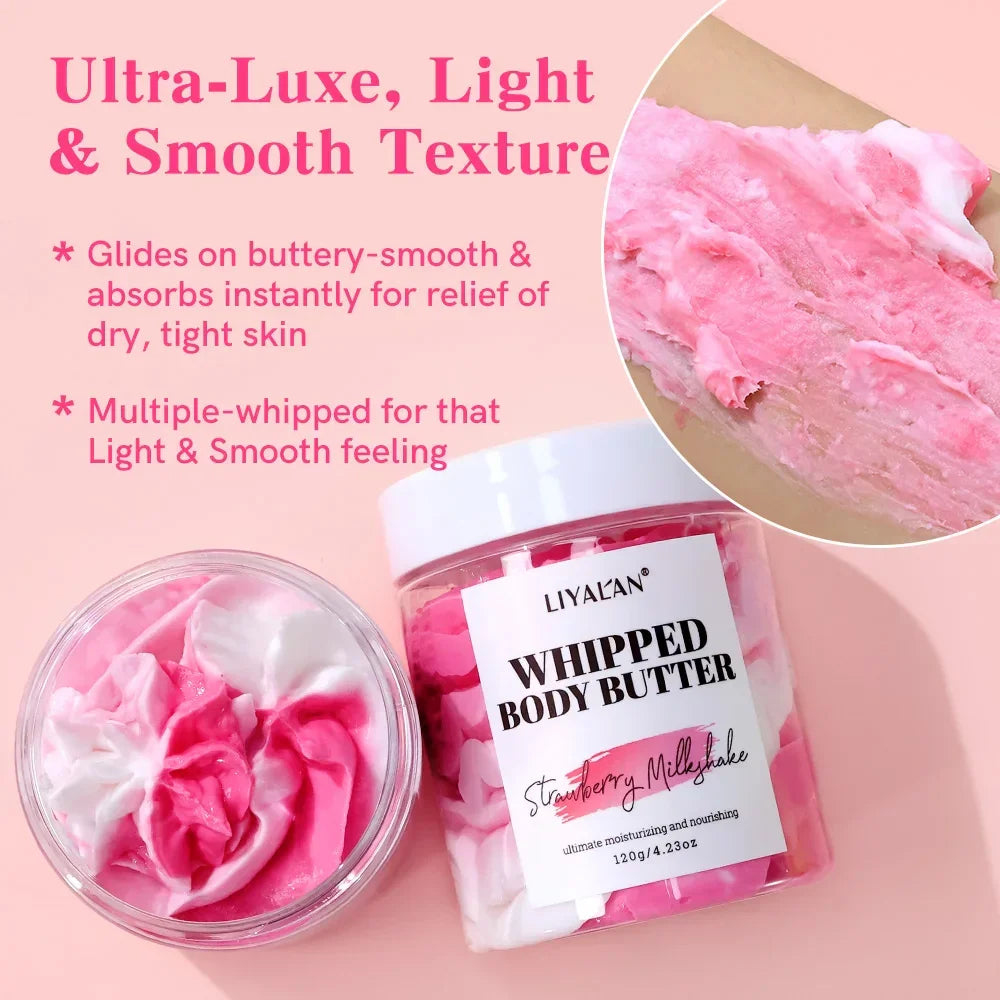 Whipped Body Butter Gift Set – 9pcs Shea & Coconut Peaceful Pleasures Health and Wellness