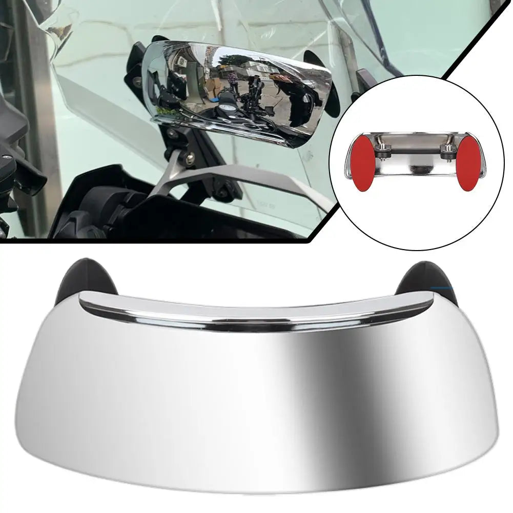 180° Motorcycle Windshield Wide Angle Blind Spot Mirror Motorcycle Rearview Mirror Peaceful Pleasures Health and Wellness