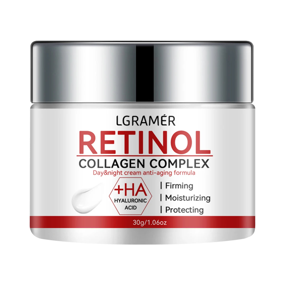 Retinol Lifting Firming Cream Collagen Smooth wrinkles Face Cream For Moisturizer Whitening Nourishing Brighten Skin Products Peaceful Pleasures Health and Wellness 30g