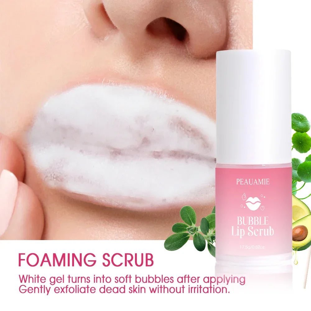 Bubble Lip Scrub – Exfoliating & Moisturizing Lip Care Peaceful Pleasures Health and Wellness