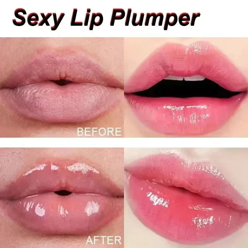 Lip Plumper Oil – Volumizing, Hydrating & Collagen Gloss