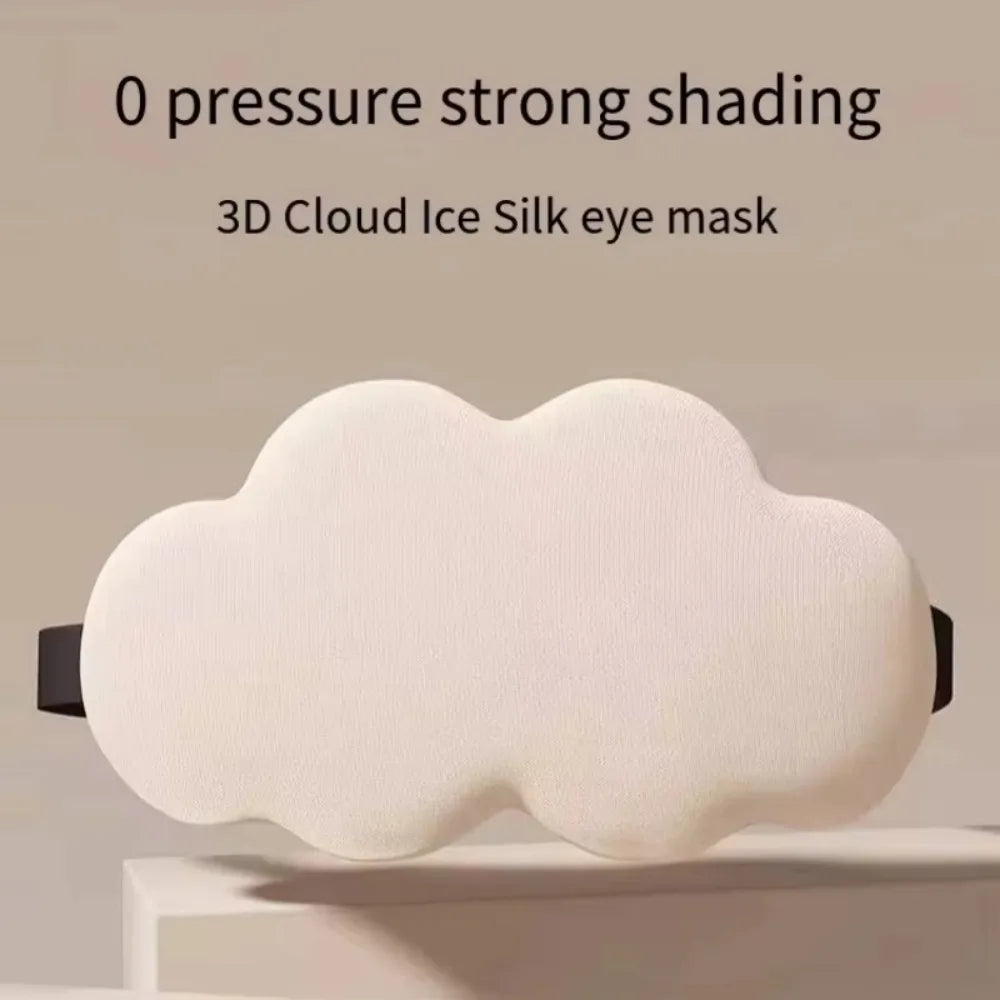 Cloud Shape Sleep Mask – 100% Light Blocking Eye Cover