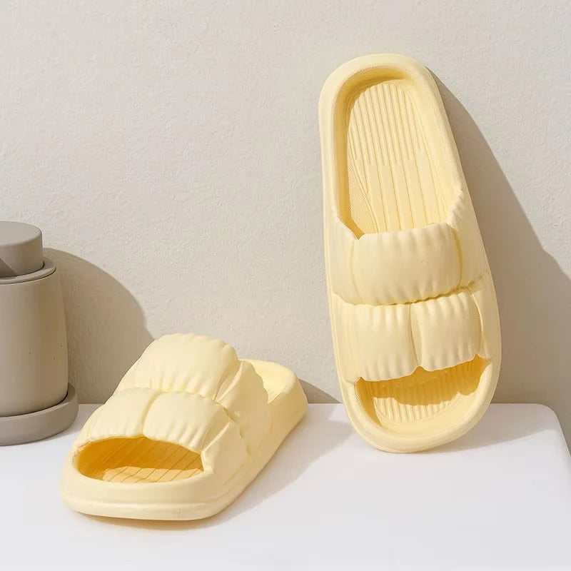 Women's Cloud Slippers – Soft EVA Non-Slip Indoor Slides