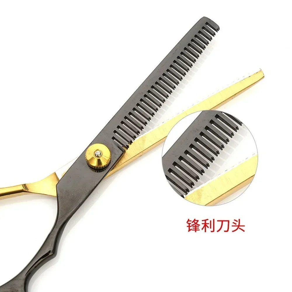 6-Inch Pro Hairdressing Scissors | Stainless Steel Cutting Shear