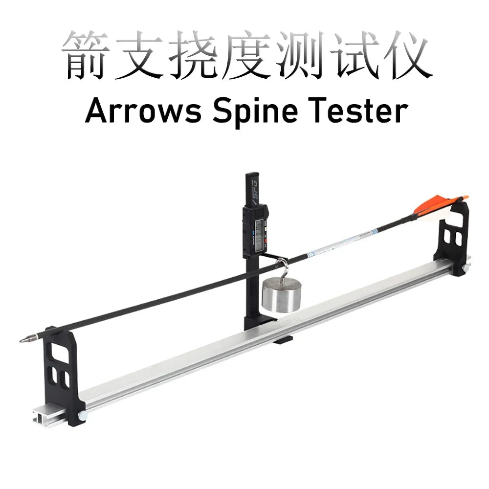 Archery Arrow Spine Tester Aluminium Alloy Accurate Measurement