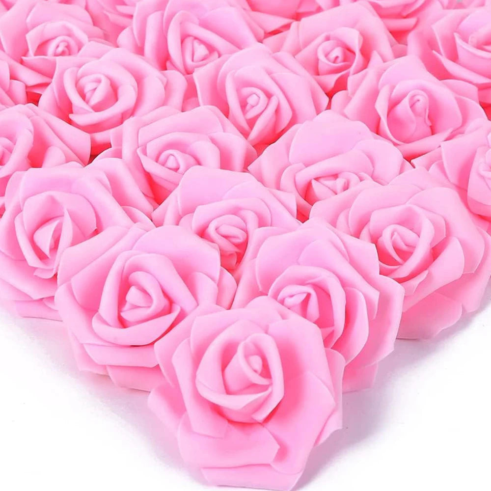 Artificial PE Foam Rose Heads – Wedding & Home Décor DIY